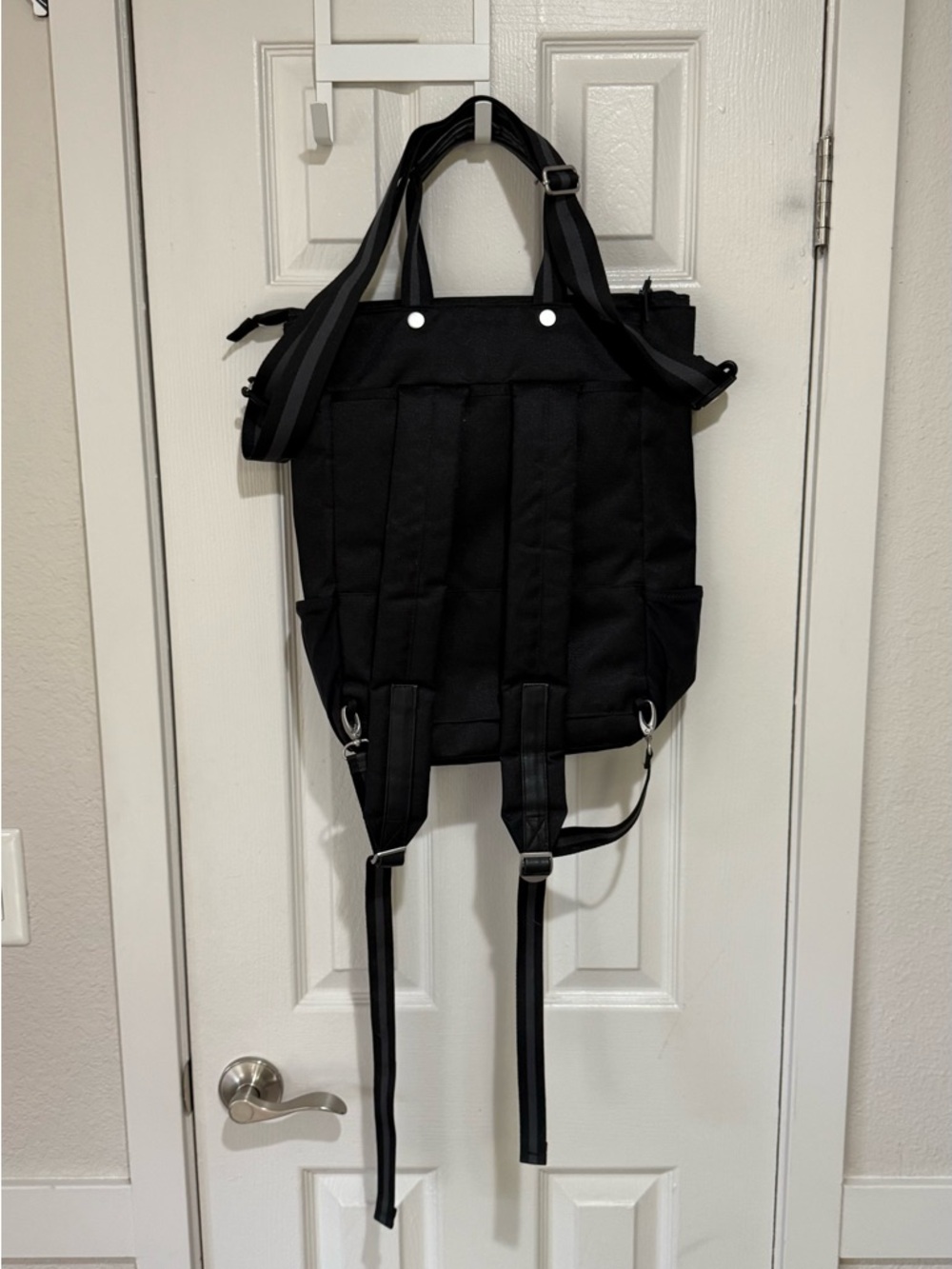 Sherpani Black Camden Backpack Tote Bag - Picture 4 of 8